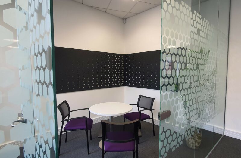 sound absorbing wall panel